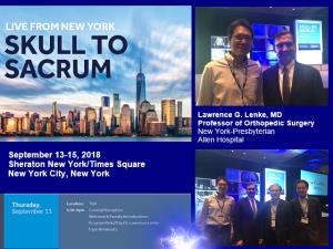LIVE FROM NEW YORK SKULL TO SACRUM
